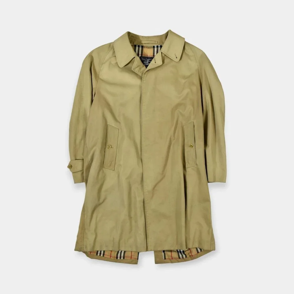(M) 1990's | Burberry Coat - Picture 1 of 3